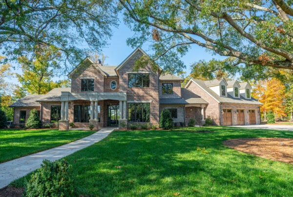 Front Exterior of Downtown Greenville Residence