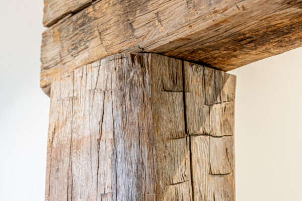 wooden beams