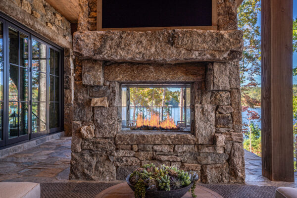 outside fire place
