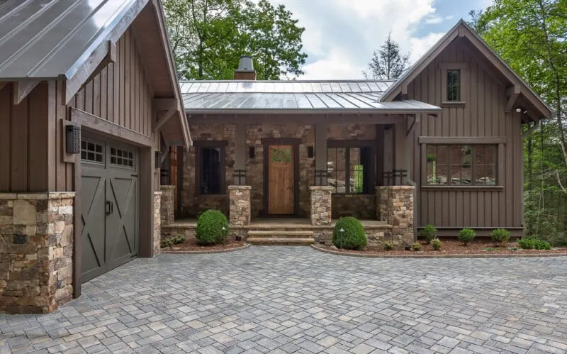 Custom home Justin Campbell worked on