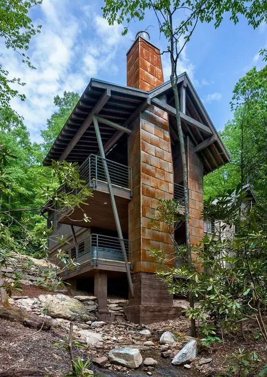 Custom home Justin Campbell worked on