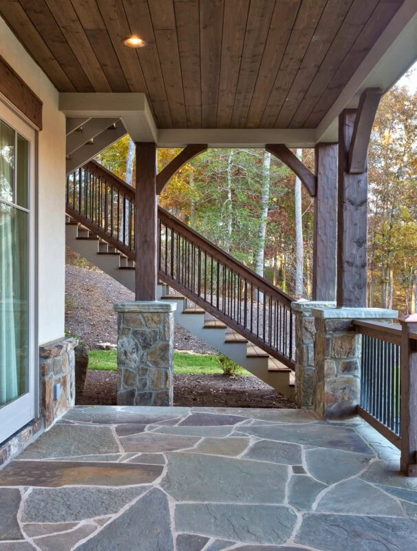 outside staircase