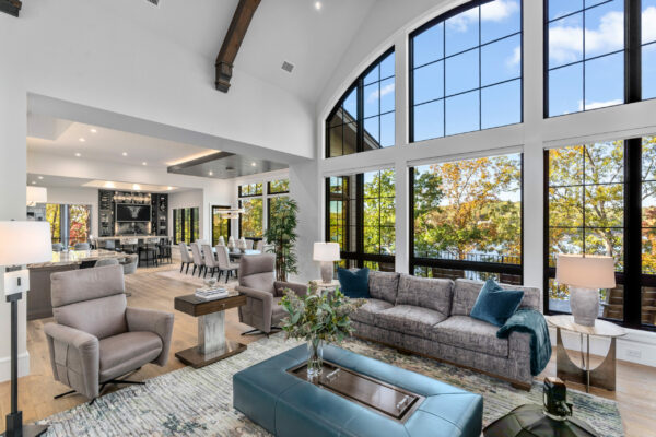 Interior of home living room