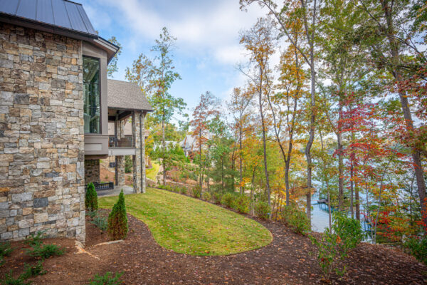 The Cliffs at Keowee Falls South V side exterior facing Keowee Falls