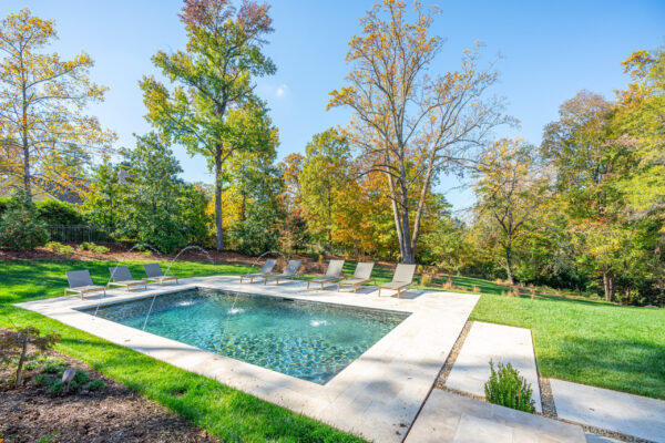 pool of Downtown Greenville Residence