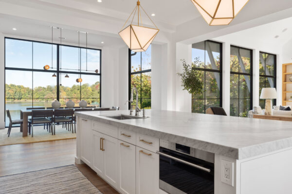 Kitchen of landing at keowee springs residence