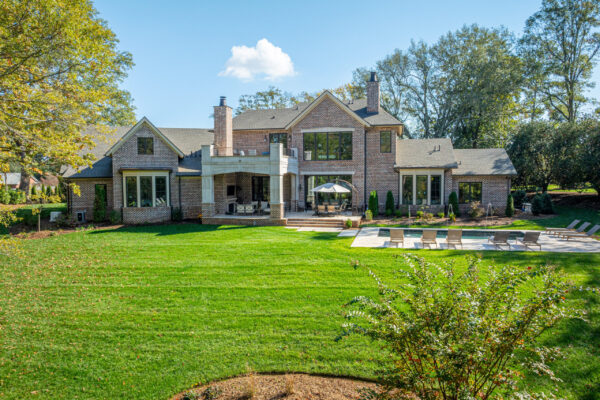 rear Exterior of Downtown Greenville Residence