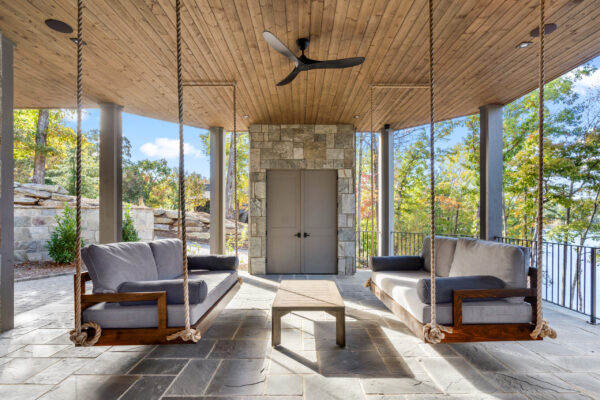 outdoor swing set