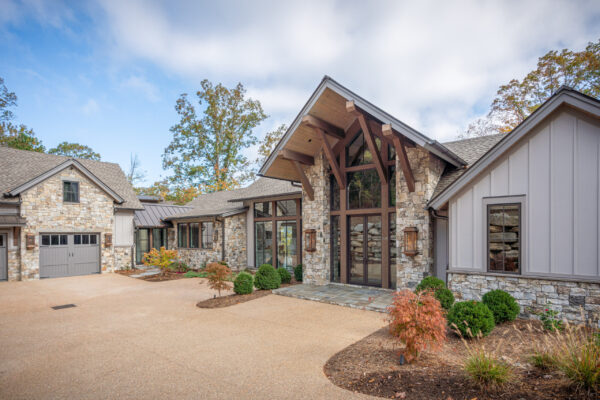The Cliffs at Keowee Falls South V front entry from an angle