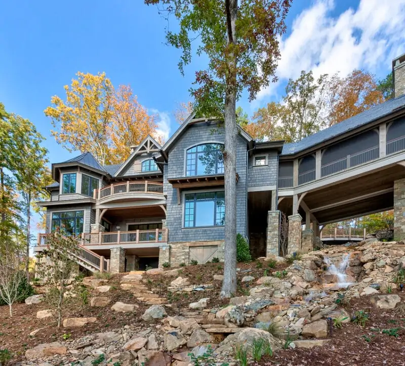 Backyard View of the House