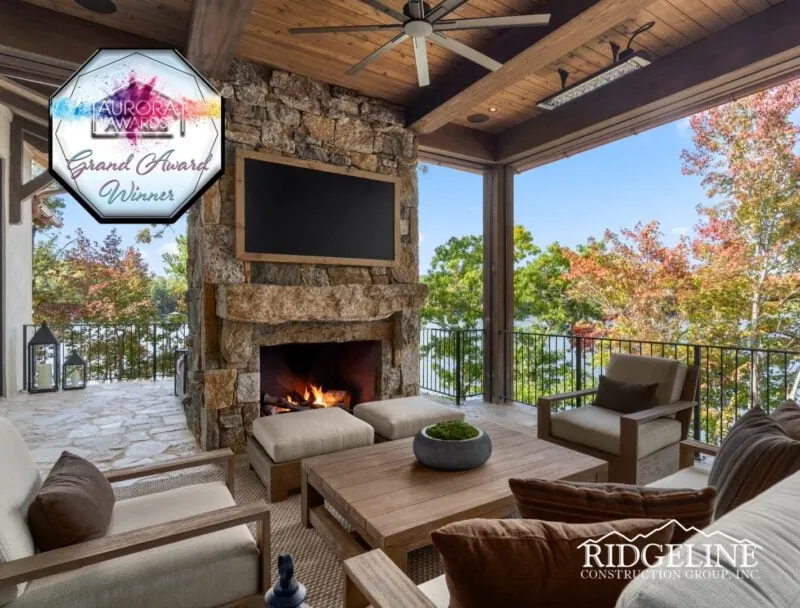 outdoor living space