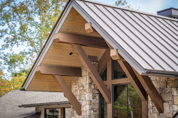 The Cliffs at Keowee Falls South V roofing detail