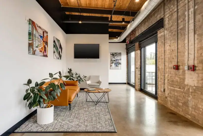 Image of GMC headquarters sitting area