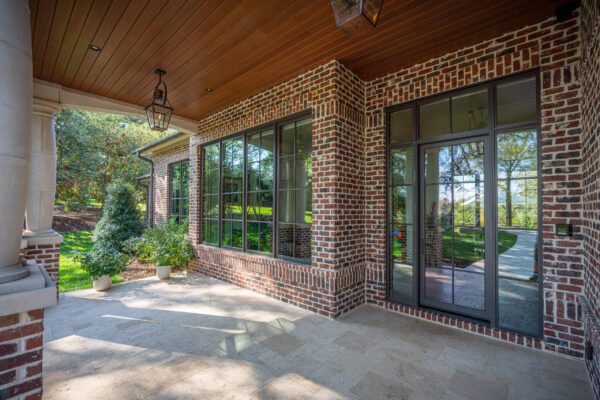 image of front entry of Downtown Greenville Residence