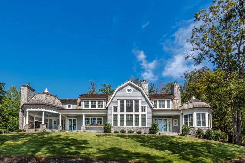 Exterior of Cape Cod style home