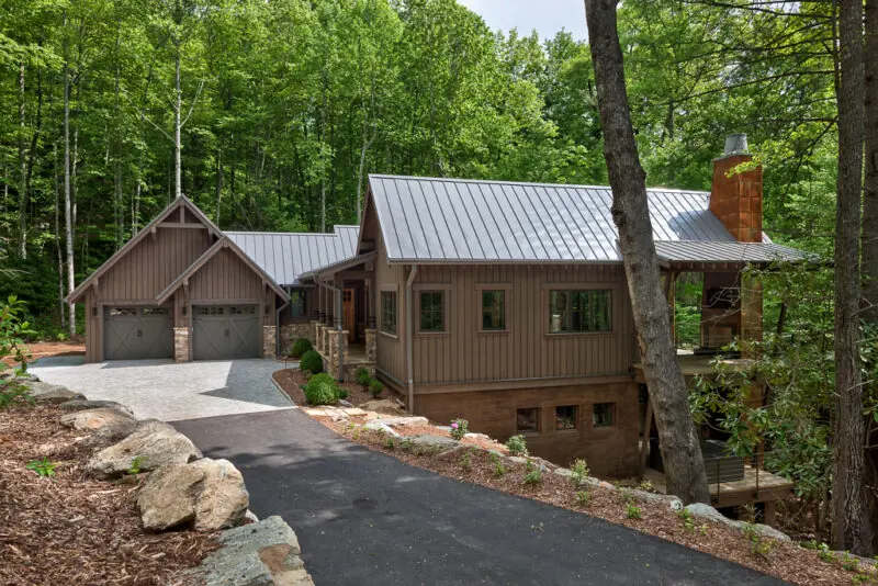 Exterior of craftsman style home