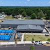 overhead image of pickleyard