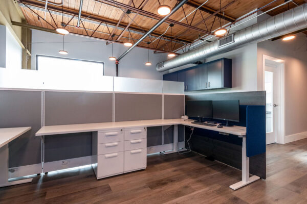 interior office space remodel of Blair | Cato