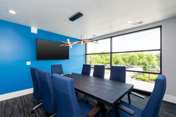 interior office space remodel of Blair | Cato - meeting room
