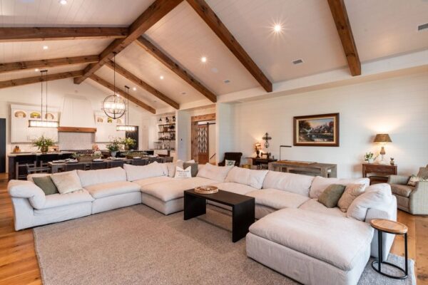 Upstate Barndominium livingroom