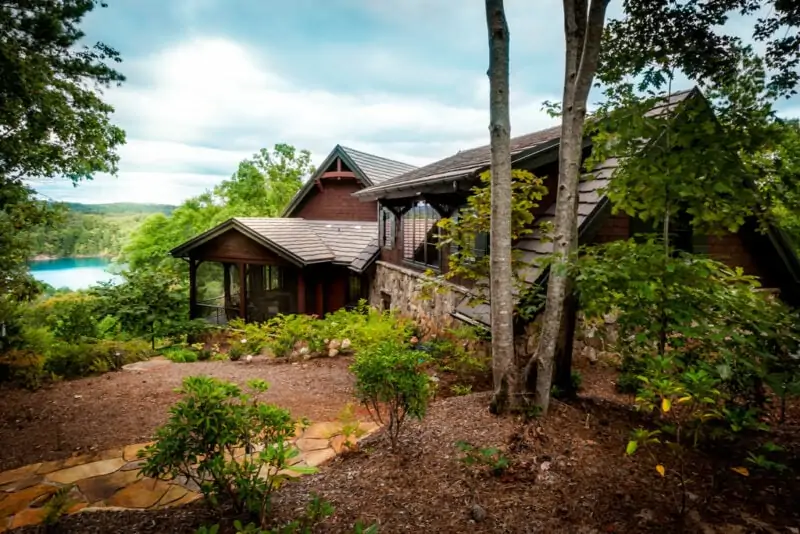 Front Right Side of the House