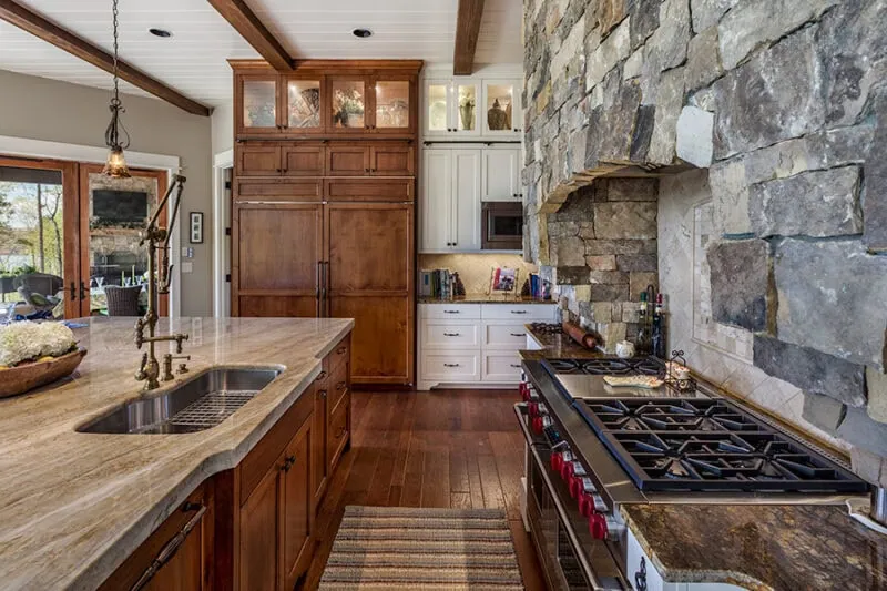 Lake house kitchen