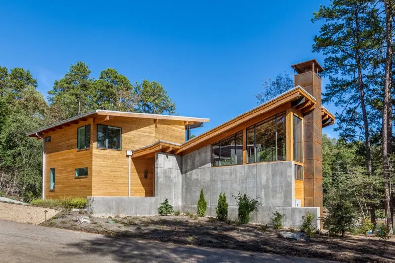Custom home Justin Campbell worked on