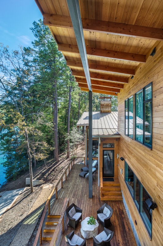Outside Patio from Balcony View