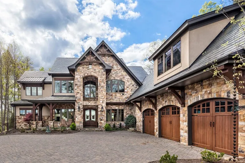 Custom home Justin Campbell worked on