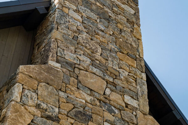 the reserve at lake keowee XIV stone chimney