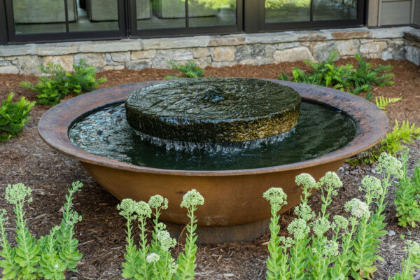 the reserve at lake keowee XIV fountain