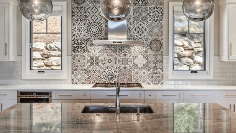 Kitchen backdrop