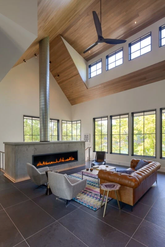 lake house living room 