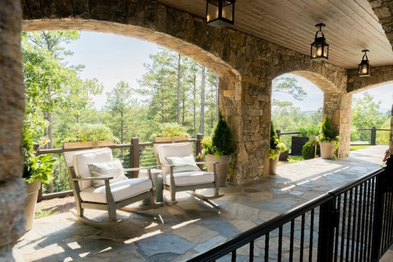porch with views