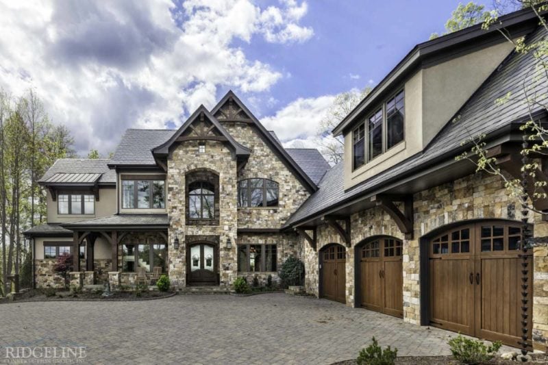 Beautiful big house with stone and 3 car garage
