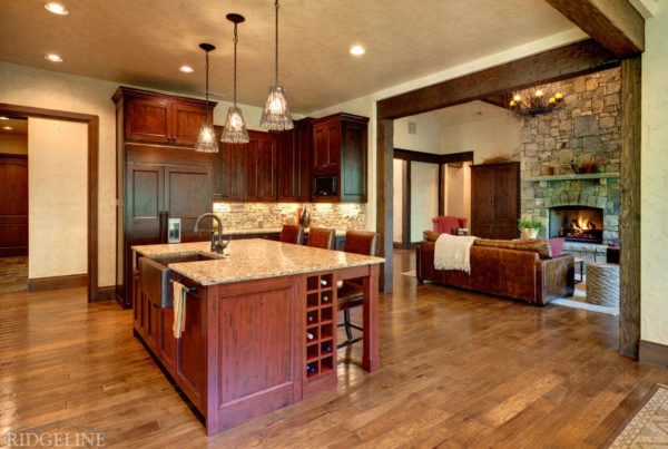 Kitchen Island View