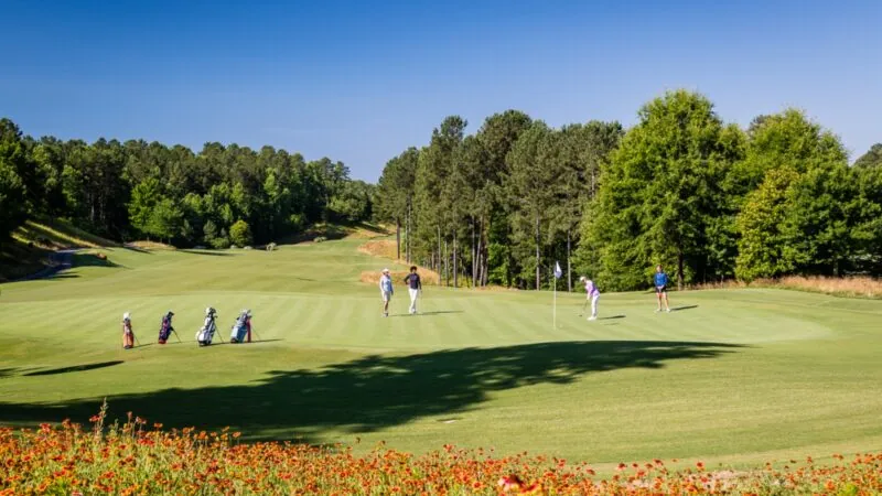 golf at the cliffs of keowee springs