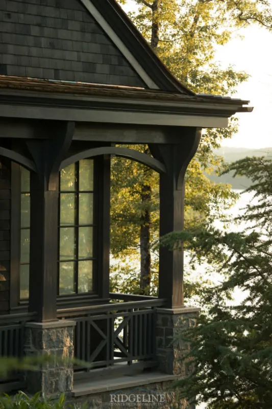 close up on the cliffs mansion architecture