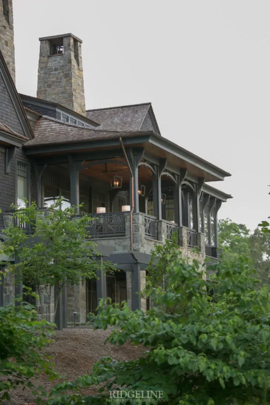 front of mansion exterior