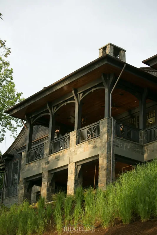 mansion balcony exterior