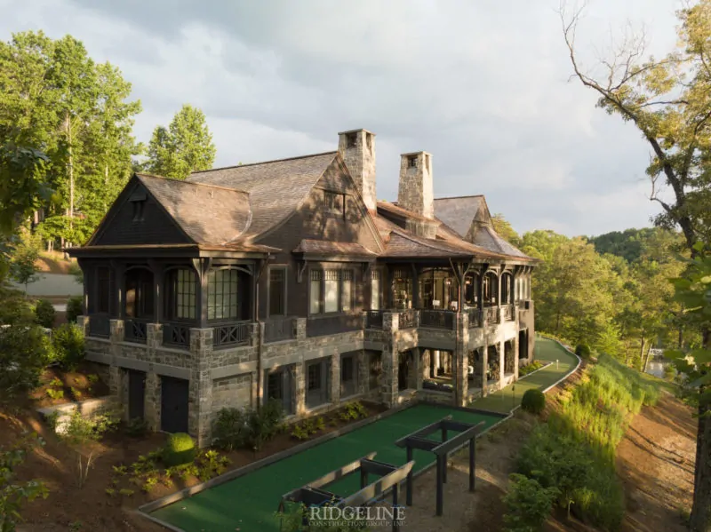 the cliffs mansion on lake keowee