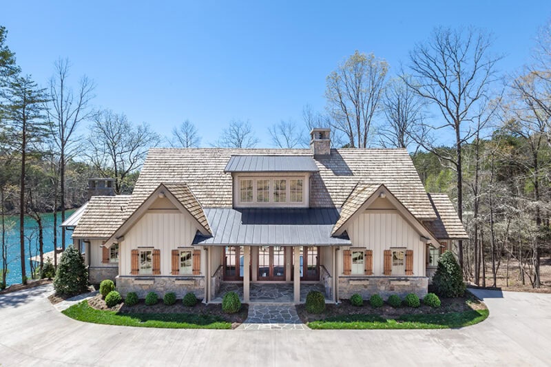 lake house exterior