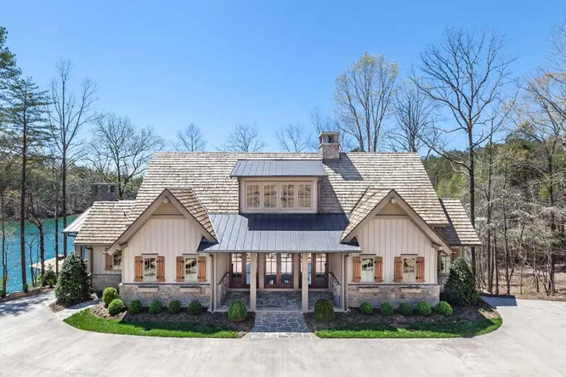 lake house exterior