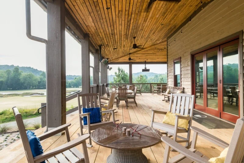 Image of rustic cabin at the Cliffs at Mountain Park
