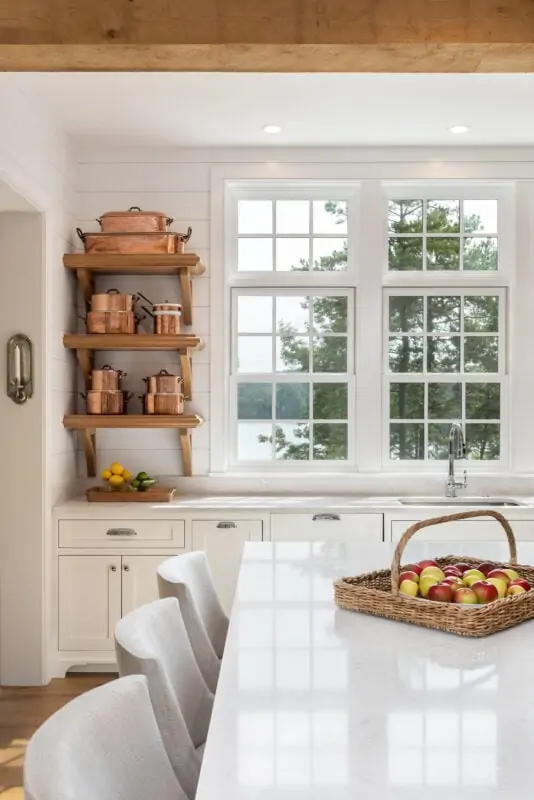 Kitchen Island with Chairs Around it